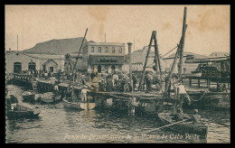 SÃO VICENTE-Ponte De Desembarque De S. Vicente De Cabo Verde( Ed. Bazar Oriental De Augusto Figueira)  Carte Postale - Capo Verde