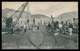 SÃO VICENTE- ESTAÇÃO DOS CORREIOS-Alfandega E Correio De S. Viscente De Cabo Verde(Ed. Bazar Oriental)  Carte Postale - Capo Verde