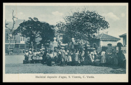 SÃO VICENTE - Madeiral Deposito D'Agua Carte Postale - Cap Vert