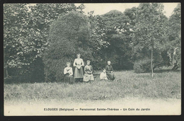 +++ CPA - ELOUGES - Pensionnat Ste Thérèse - Un Coin Du Jardin  // - Dour