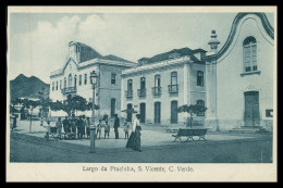 SÃO VICENTE- Largo Da Pracinha    Carte Postale - Cap Vert