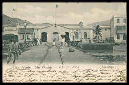 SÃO VICENTE-  Alfandega   Carte Postale - Cape Verde