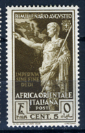 1938 -  Italia - COLONIE - Africa Orientale Italiana - Sass. N.  21 - NH -  (C01012015..) - Italian Eastern Africa