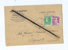 Carte Postale   -  Baume & Marpent  - Sociètè Anonyme   - Marpent  (Nord ) - Dunkerque