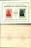 84472) Argentina-1960- Anno Mondiale Del Rifugiato-BF-n.11-nuovo - Ungebraucht