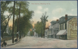 Penn Avenue Wheeling West Virginia, Gelaufen 1910 (AK933) - Wheeling