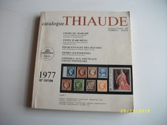 Catalogue THIAUDE 1977 TTBE - France