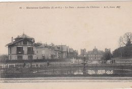 G , Cp , 78 , MAISONS-LAFFITTE , Le Parc , Avenue Du Château - Maisons-Laffitte