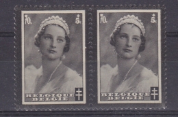 Belgie 1935 Rouwzegel 415-V1 "haarlok" ** Mnh (33357) - Sonstige & Ohne Zuordnung