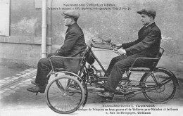 CPA 45 ORLEANS ETABLISSEMENTS L. TOURNOIS FABRIQUE DE TRICYCLES EN TOUS GENRES ET DE VOITURES POUR MALADES ET INFIRMES - Orleans