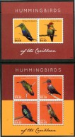 NEVIS 2013** - Uccelli / Birds - "Colibri'" - 2 Block MNH Come Da Scxansione - Kolibries