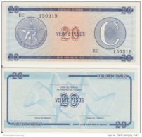 1985-BK-10​8 CUBA EXCHANGE CURRENCY 1985 20$ . C. UNC - Kuba