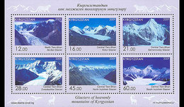 Kirgizië / Kyrgizistan - Postfris / MNH - Sheet Bergen 2009 - Kyrgyzstan