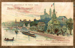 Chromos  BISCUITS PERNOT (imp G Gerin Fils A Dijon Paris)  Quay Debilly - Pernot