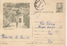 51802- NAMAESTI ERMITAGE, ARCHITECTURE, POSTCARD STATIONERY, 1971, ROMANIA - Abbeys & Monasteries