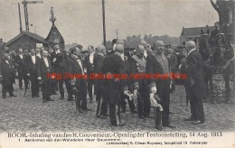 14 Augustus 1913. Boom. Inhaling Van Den Gouverneur. Opening Der Tentoonstelling - Boom