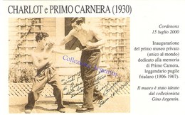 Cartolina Postale Nuova PRIMO CARNERA - IL GIGANTE DI SEQUALS - Pugilato - Personalità Sportive