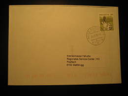 Delcampe - RABBIT Rabbits Beringen 1997 To Glattbrugg Stamp On Cover Switzerland - Hasen