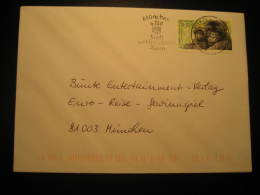 GORILLA Gorillas Stamp On Cover Germany - Gorillas