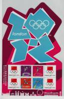 Mascot Of London 2012 Summer Olympic Games,China 2012 Personalization Irregular Shape Souvenir Sheet,MNH Stamp - Eté 2012: Londres