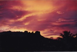 Micronesia Pohnpei Beautiful Sunset Scene - Mikronesien