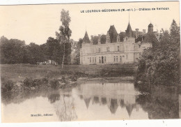 CPA Le Louroux Béconnais Château De Vernoux 49 Maine Et Loire - Le Louroux Beconnais