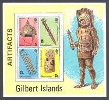 Gilbert & Ellice Islands - 1976 Handicrafts Block MNH__(THB-182) - Gilbert- Und Ellice-Inseln (...-1979)
