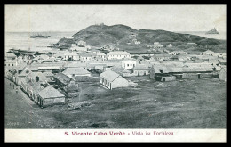 SÃO VICENTE -Vista Da Fortaleza ( Ed. Bazar Central, Bonucci & Frusoni) Carte Postale - Capo Verde