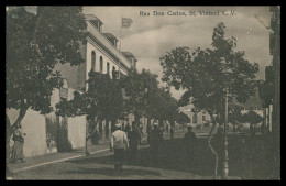 SÃO VICENTE - Rua Don Carlos ( Ed. Bon Marché)  Carte Postale - Cap Vert