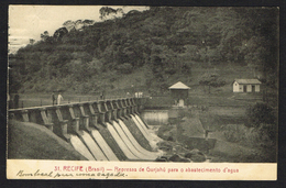 RECIFE (Brazil) - Represas De Gurjahu Para O Abastecimento D'agua - Recife