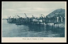 SÃO VICENTE - Ponte Caes  -  Carte Postale - Kaapverdische Eilanden