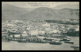 SÃO VICENTE - General View From N.W. ( Ed. Bon Marché Nº 2) Carte Postale - Capo Verde