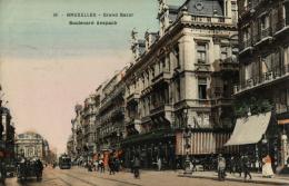 BELGIQUE - BRUXELLES - Grand Bazar - Boulevard Anspach (n°19). - Lanen, Boulevards