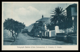 SÃO VICENTE - Telegraph Station (Cabo Submarino) Carte Postale - Cape Verde