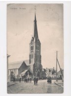 CLERCKEN - Houthulst - De Kerk - Gelopen 1913 - Uitgever Desodt - Glorie - Houthulst