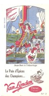 Buvard VAN LYNDEN Le Pain D´Epices Des Gourmands N°2 Jean-Bart à L'abordage - Peperkoeken