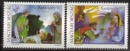 HUNGARY - 1997. Christmas /  Holy Family / Adoration Of The Magi MNH!!! Mi: 4471-4472. - Nuovi