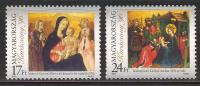 HUNGARY - 1996. Christmas / Paintings / Madonna And Child  MNH!!! Mi: 4420-4421. - Unused Stamps