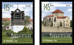 HUNGARY - 2015. Set - 88th Stampday Tata / Bell Tower And Tata Castle MNH!!! - Nuevos