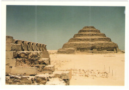 EGITTO - EGYPTE - Egypt - SAKARA- "King Zoser Pyramid" - Not Used - Pyramides