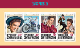 CENTRALAFRICA 2016 ** Elvis Presley M/S - OFFICIAL ISSUE - A1643 - Elvis Presley