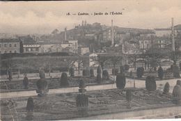 G , Cp , 81 , CASTRES , Jardin De L'Évêché - Castres