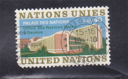 NATIONS  UNIES  1972  Office De Genève   Y.T. N° 22   Oblitéré - Oblitérés