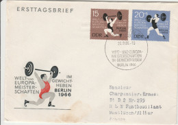 Haltérophilie Gewichtmeisterheben - Berlin DDR 1966 - Sport - Weightlifting