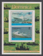 Dominique BF N° 32 XX  Histoire De La Marine, Le Bloc, Sans Charnière, TB - Dominica (...-1978)