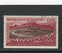 DAHOMEY - Y&T Poste Aérienne N° 92° - Jeux Olympiques De Mexico - Benin - Dahomey (1960-...)