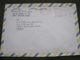 AM5 METER STAMP AFFR. MECCANICA - BRASIL BRASILE 1993 EMBU SAO PAULO - Briefe U. Dokumente