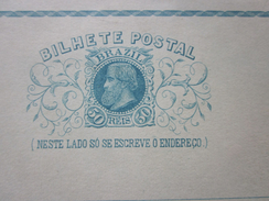 Bilhete Postal  UPU  Neste Lado So Se Escrive O Endereço Timbre Amérique Brésil  Entiers Postaux NEUF NEW - Entiers Postaux