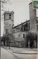 CPSM  Clermont L´Hérault Timbrée église Saint Paul - Clermont L'Hérault