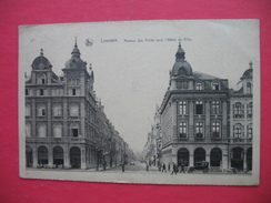 Louvain.Avenue Des Allies Vers L"Hotel De Ville - Waver